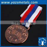 Custom Round Metal Stamping Athletics Medal