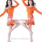 Milk Silk Latin Practice Belly Dance Costumes Dress thumbnail-1