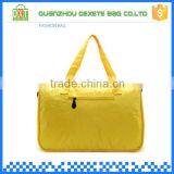 Women Small Tote Waterproof Polyester Yellow Travel Bag 600d thumbnail-2