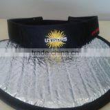 Wide Bill Topless Sun Visor Cap thumbnail-1