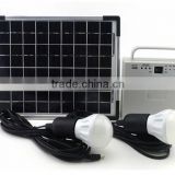 solar power residential solar led power kit with solar lighting and phone charger