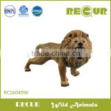 Recur Animal Toys Wild Lion Statues Toys Plastic Animals Game Toys