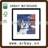 Custom Wholesale High Grade Acid-free Unfinished Wood Frame Matboard thumbnail-4