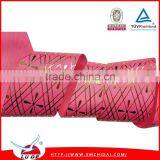 2016 Factory Price Custom Sliver/Gold Foil Printed Grosgrain Ribbon For Holiday