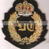 Hand Embroidered Badges , Emblems , Crest , Insignias , Patches