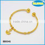 Olivia High Quality Jewlry Bangles New Fashion Umbrella Shaped Stainless Steel Gold Bangle thumbnail-1