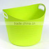 High Quality Plastic Storage Basket With Handle thumbnail-2