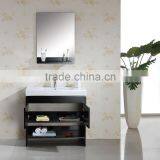Contemporary Simple Bathroom Vanity With Single Drop-in Sink From China thumbnail-4