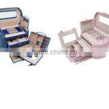 Cosmetic Storage Box With Chic Crocodile Pattern pu Leather thumbnail-4