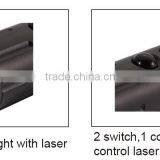 8 LED Laser Flashlight Torch With Laser Pointer in Middle thumbnail-2