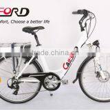 Battery Packed by Rear Carrier Electric Bike With 700C Tyre thumbnail-1