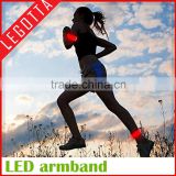 Led night flashing outdoor popular newest running personalized armband