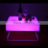 LED Square Coffee Table/restaurant Bar Hotel Convenient Small Square Table Tea Table/Garden Led Table thumbnail-2