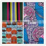 wholesale customized african wax printed 100% cotton fabric for clothes