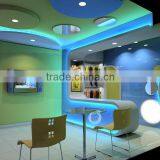 Jyqc 18 German DIN4102 B1 100cm-320cm Width Peacock Printed Fabric thumbnail-1