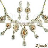 Diamond Gold Necklace Sets, Diamond Necklace Sets, Diamond Jewelry