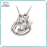 Gorgeous 925 Silver Family Love pendant