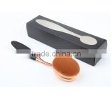 Black Packing Plastic Nylon Oval 6 Brush Soft Hair Best Quality Makeup Brush