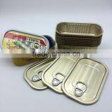 2 Piece 311 Aluminum Can for Sardine With Easy Open Van thumbnail-2