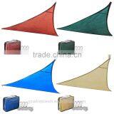 Triangle HDPE Custom Car Park Water Proof Outdoor Sun Shade Sail