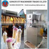 304 Stainless steel Korea hollow tube Ice cream used corn snack machine / hollow tube corn ice cream machine
