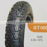 Top Brand Tubeless Motorcycle Tire 4.00-10 TL In High Quality thumbnail-1