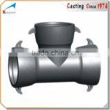 OEM Custom Foundry Cast Iron Casting 45 Degree Lateral Tee Fitting thumbnail-3