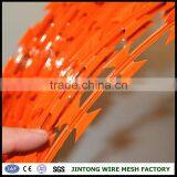 Galvanized Welded Wire Fence Panels Barbed Wire Price per Meter Philippines Razor Barbed Wire Mesh Fence thumbnail-1
