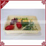 Top Quality Rattan Widely Use Bread Fruit Vegetable Food Basket Fruit Rack thumbnail-3