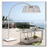 Beach Cart/Rattan Wine Food Outdoor Beach Cart thumbnail-1