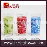 OEM Printed Round Drinking Glass Cup/Juice Glassware From Factory thumbnail-1