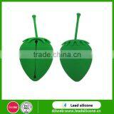 Promotional Gift Soft Silicone Key Bag, Custom Strawberry Design Soft Silicone Key Bag, Hot Selling Key Bag thumbnail-3