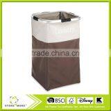 Lavish Home Foldable Double Laundry Hamper thumbnail-3
