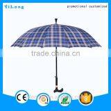 2016 High Quality Cheap Straight Walking Stick, Handle Cane Umbrella,Canes Crutch Umbrella Products for Old People thumbnail-1