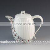 Porcelain Teapot With Lid & Hand Painting, 12 PCS Cup & Saucer thumbnail-1