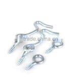 Safety Gate Zinc Plated Hook With Screw Eyes-2-pack thumbnail-1