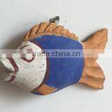 Decorative Carving Wood Fish Sculpture thumbnail-2