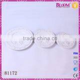 Hot Sale Wholesale Ceramic White Dinner Plate thumbnail-1