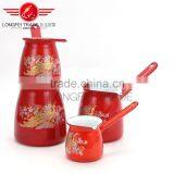 9-12CM Hot Sellia Large Number of Wholesale Enamel Coffee Pot thumbnail-3
