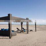 New Design Outdoor Garden Rattan Pavilion Gazebo thumbnail-5