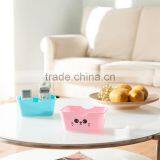 Cute Cartoon Cat Design Plastic Desktop Storage Box thumbnail-3
