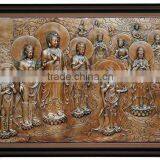 Buddha Statue Relief Sculptures for Wall Decoration thumbnail-1