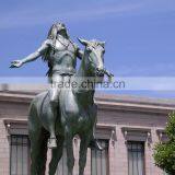 High Quality Metal Craft Bronze Indian Horse Sculpture for Garden