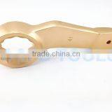 14~185mm Striking Box Bent Wrench Hammer Slogging Spanner Be-Cu Al-Br Alloy Spark Free Hand Tools thumbnail-2