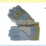 Leather working gloves safety work gloves