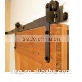Carbon Steel European American Style Sliding Door Hardware Track And Roller Wheels Stop For Wooden Door thumbnail-2