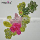 Wholesale Nice Flower Iron Patch Sticker Embroidery Patch From Keering WEF-753 thumbnail-1