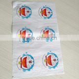 Printing tissue paper with colorful beautiful logo