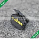 Brand Name Logo Embossed Printing Durable Rubber PVC Labels thumbnail-3