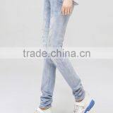 Autumn Latest New Design Women Funky Ripped Denim Jean Pants thumbnail-6